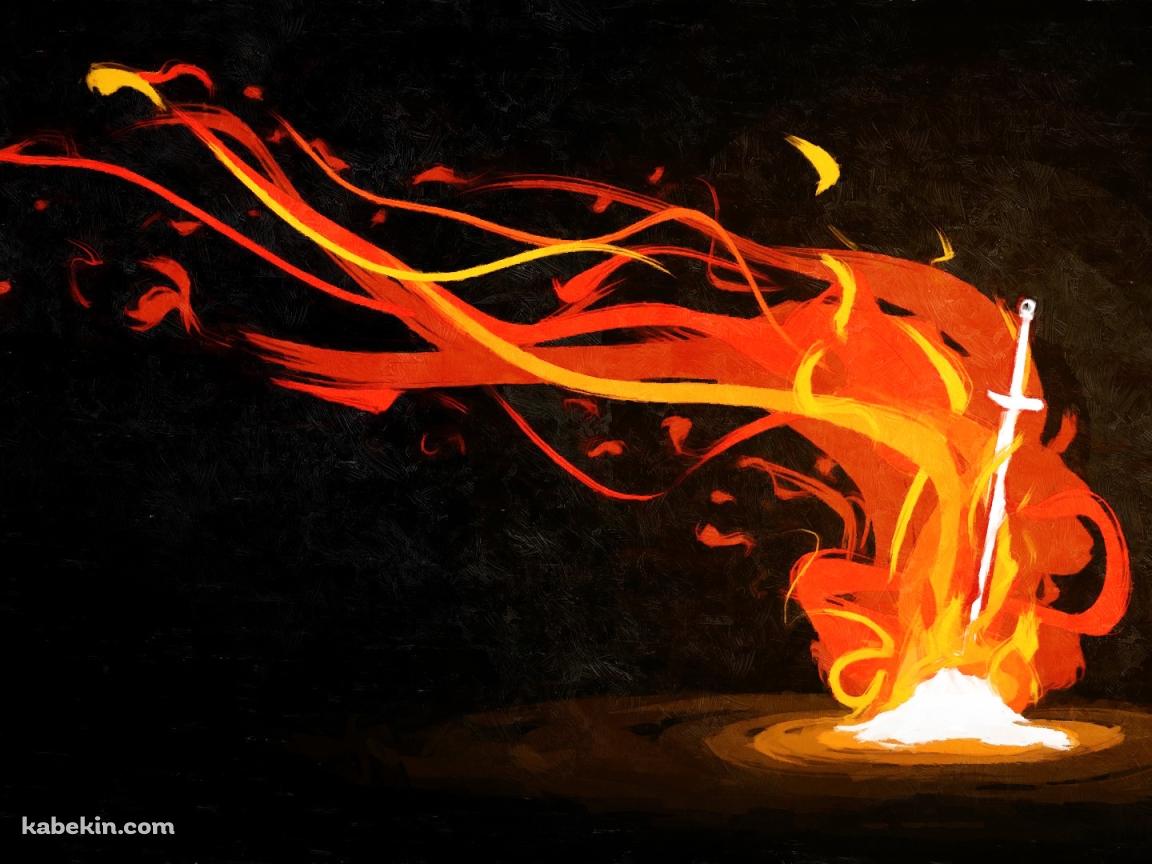 ダークソウル かがり火 休憩所の壁紙(1152px x 864px) 高画質 PC・デスクトップ用