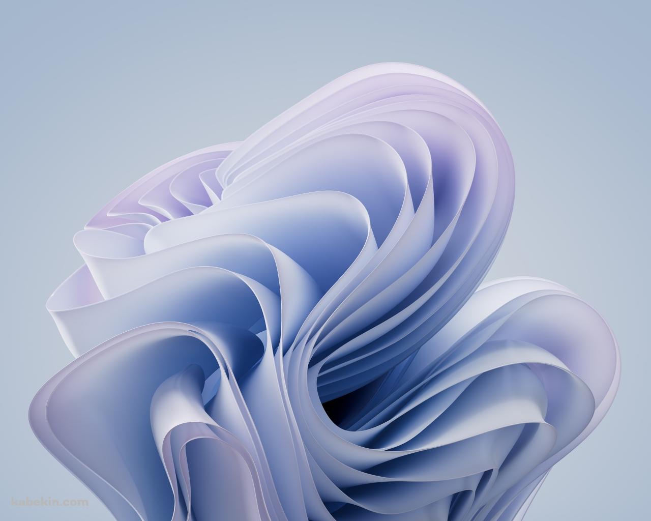 布で作られた薔薇のようなオブジェの壁紙(1280px x 1024px) 高画質 PC・デスクトップ用