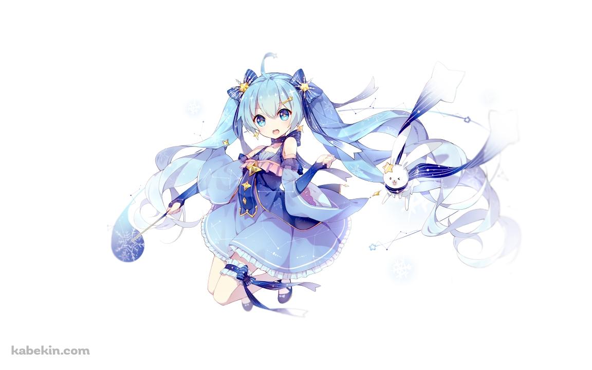 雪ミクの壁紙(1152px x 720px) 高画質 PC・デスクトップ用