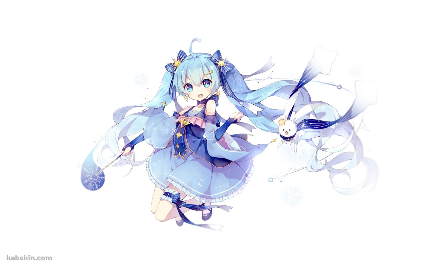 雪ミクの壁紙(1440px x 900px) 高画質 PC・デスクトップ用