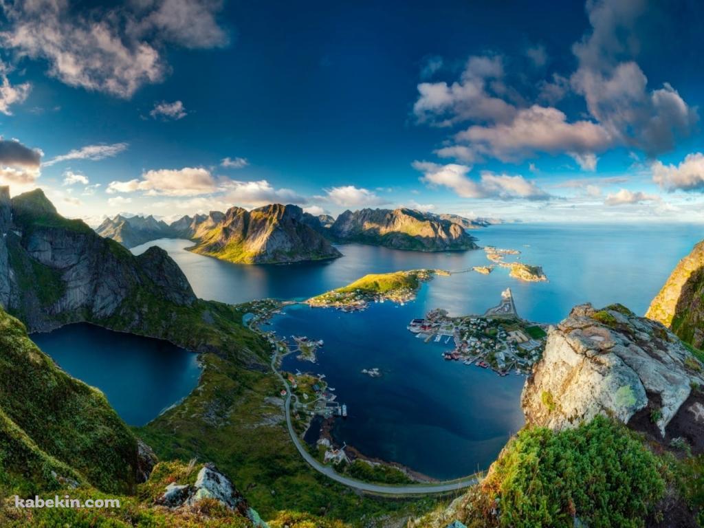 ノルウェー ロフォーテン諸島の壁紙(1024px x 768px) 高画質 PC・デスクトップ用