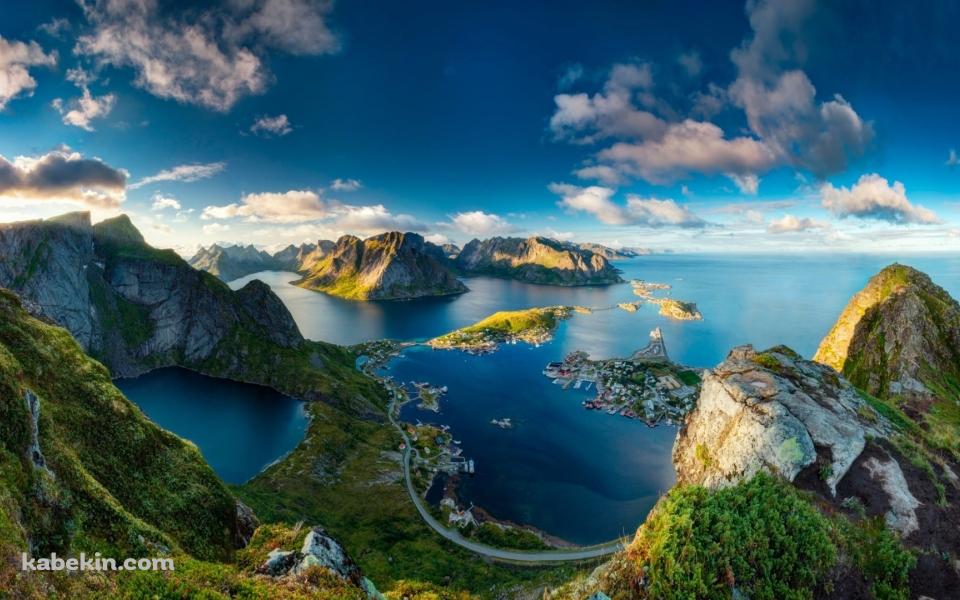 ノルウェー ロフォーテン諸島の壁紙(960px x 600px) 高画質 PC・デスクトップ用