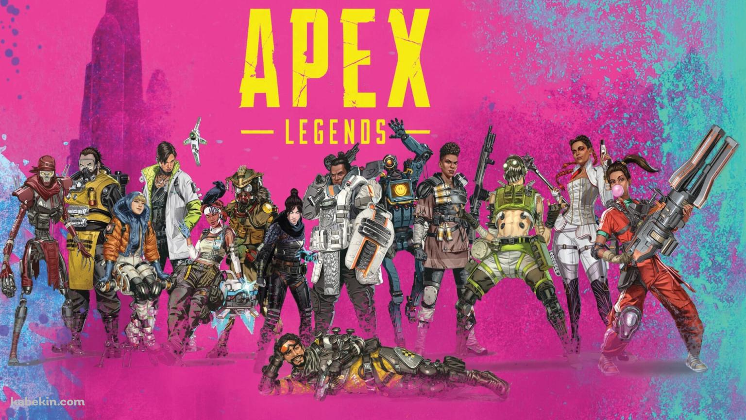 APEX LEGENDS ピンクの壁紙(1536px x 864px) 高画質 PC・デスクトップ用