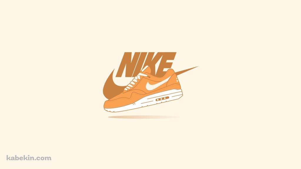 NIKE オレンジのロゴの壁紙(1024px x 576px) 高画質 PC・デスクトップ用
