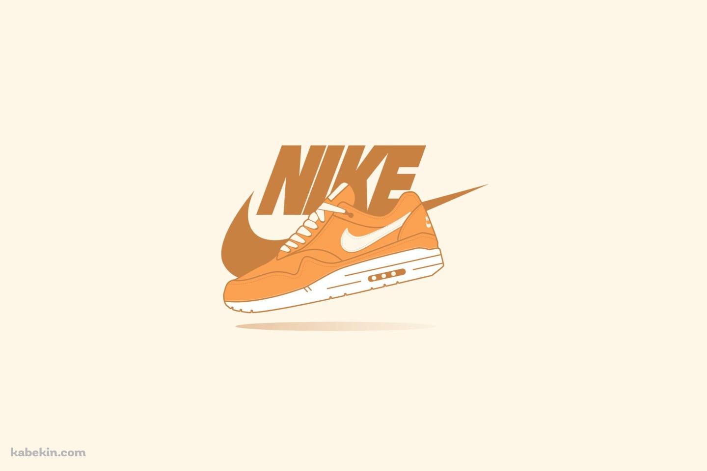 NIKE オレンジのロゴの壁紙(1440px x 960px) 高画質 PC・デスクトップ用