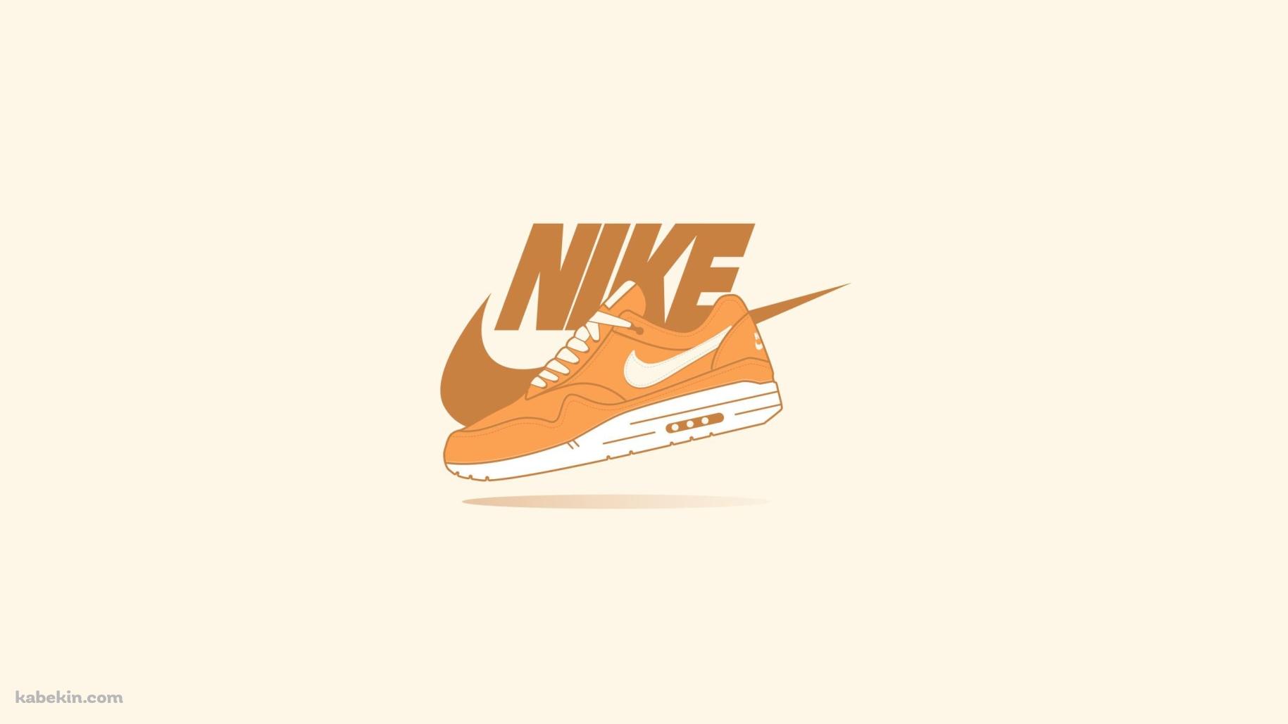 NIKE オレンジのロゴの壁紙(1829px x 1029px) 高画質 PC・デスクトップ用