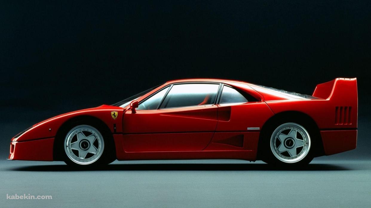フェラーリ F40の壁紙(1242px x 698px) 高画質 PC・デスクトップ用