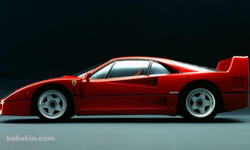 フェラーリ F40の壁紙(800px x 480px) 高画質 PC・デスクトップ用