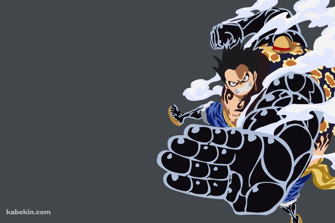 ルフィ ONE PIECE ギア4 ゴムゴムの実の壁紙(1152px x 768px) 高画質 PC・デスクトップ用