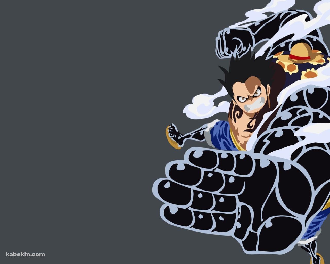 ルフィ ONE PIECE ギア4 ゴムゴムの実の壁紙(1280px x 1024px) 高画質 PC・デスクトップ用