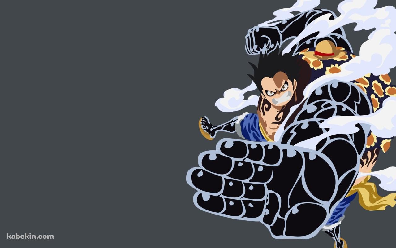 ルフィ ONE PIECE ギア4 ゴムゴムの実の壁紙(1280px x 800px) 高画質 PC・デスクトップ用