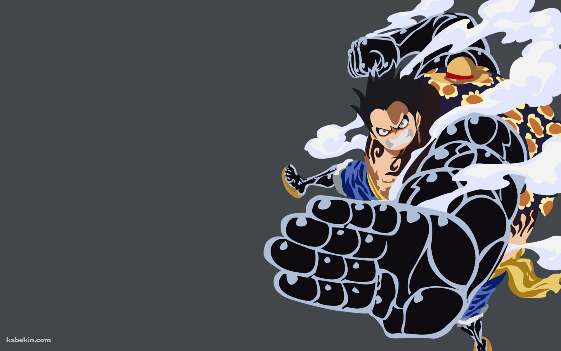 ルフィ ONE PIECE ギア4 ゴムゴムの実の壁紙(1920px x 1200px) 高画質 PC・デスクトップ用