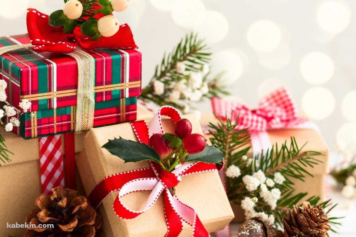 クリスマス プレゼントの壁紙(1152px x 768px) 高画質 PC・デスクトップ用