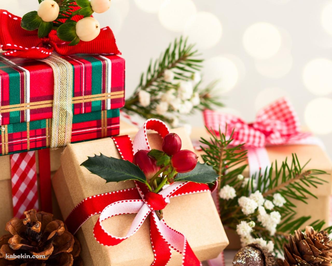 クリスマス プレゼントの壁紙(1280px x 1024px) 高画質 PC・デスクトップ用