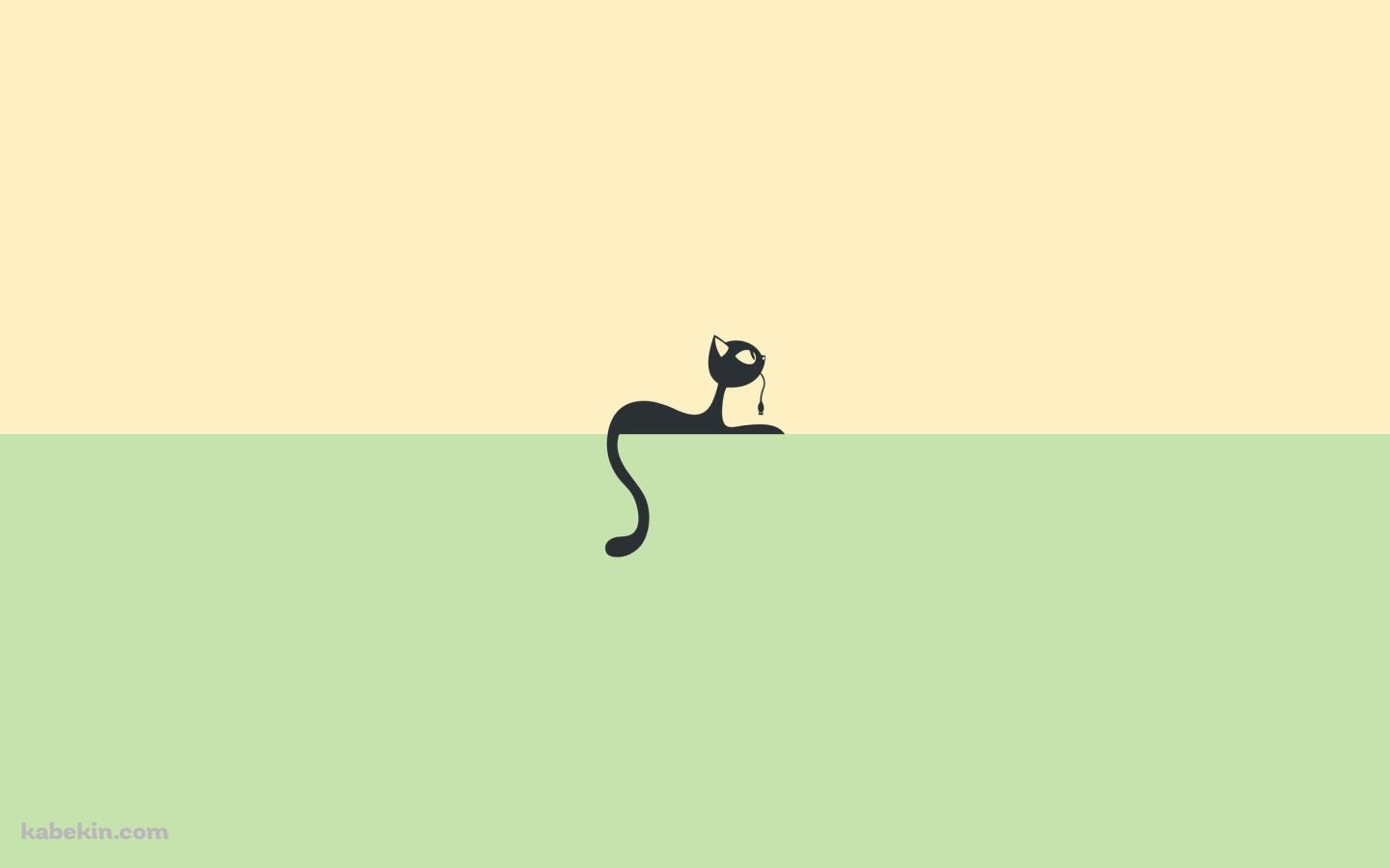 猫 イラストの壁紙(1440px x 900px) 高画質 PC・デスクトップ用