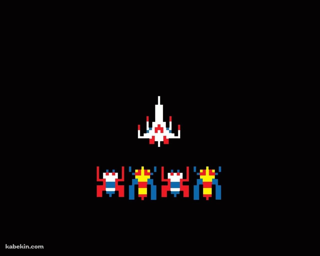 ギャラガ アーケードゲームの壁紙(1280px x 1024px) 高画質 PC・デスクトップ用