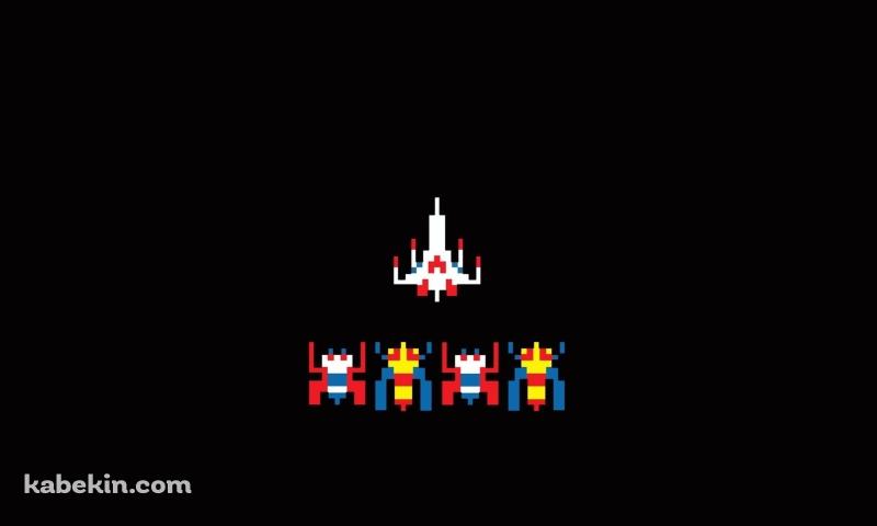 ギャラガ アーケードゲームの壁紙(800px x 480px) 高画質 PC・デスクトップ用