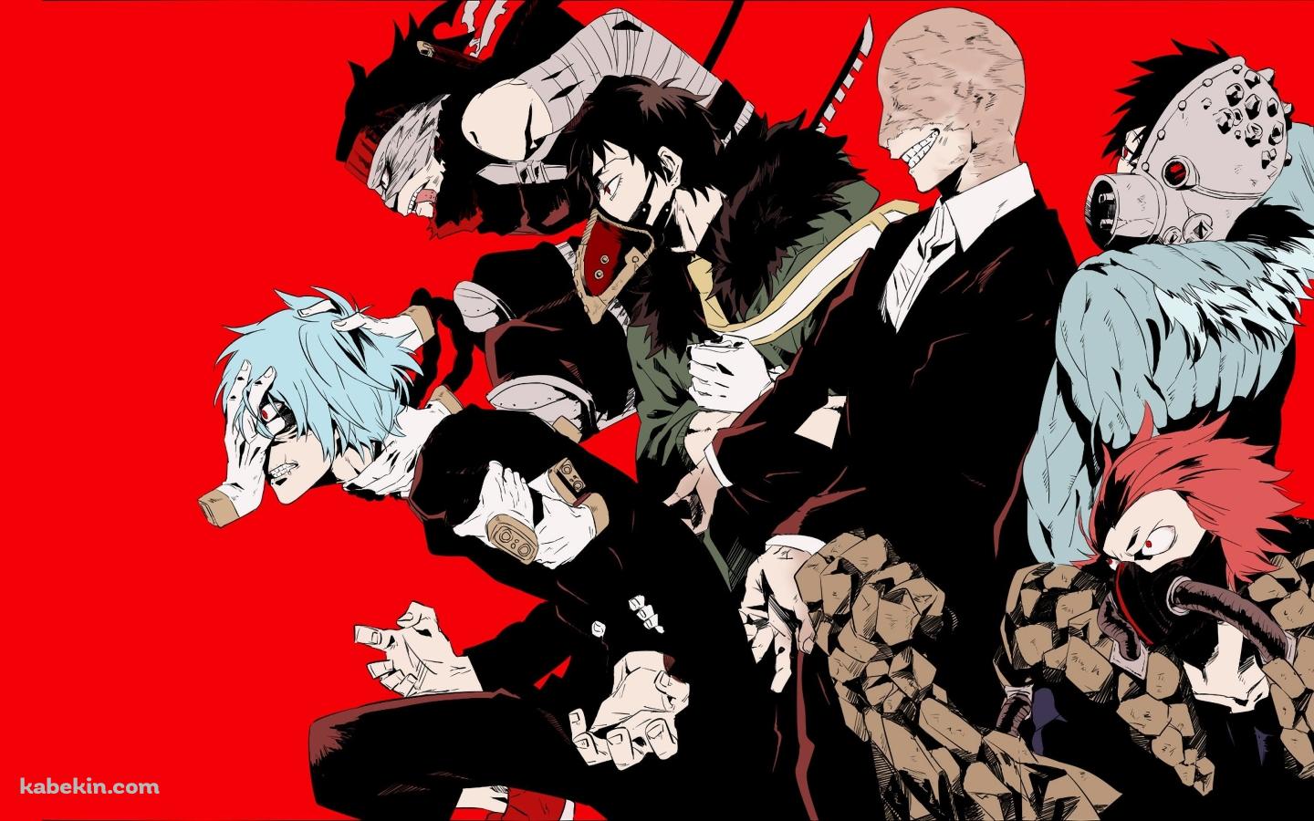 僕のヒーローアカデミア / ヒロアカ / ヴィラン連合の壁紙(1440px x 900px) 高画質 PC・デスクトップ用