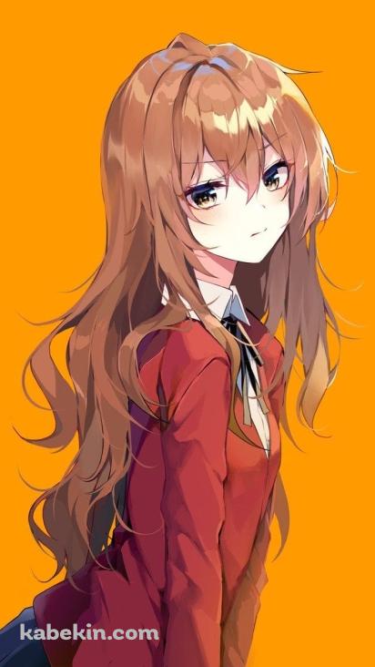 とらドラ! かわいい逢坂 大河の壁紙(412px x 732px) 高画質 PC・デスクトップ用