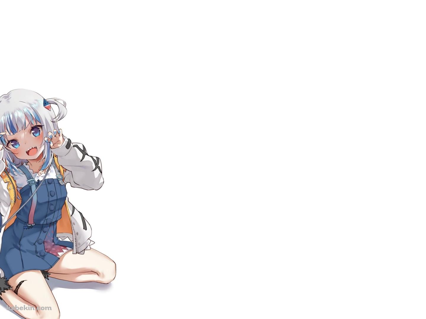 かわいいGawr Gura がうる・ぐら / ホロライブの壁紙(1440px x 1080px) 高画質 PC・デスクトップ用