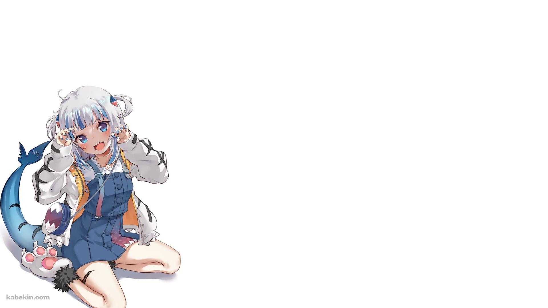 かわいいGawr Gura がうる・ぐら / ホロライブの壁紙(1920px x 1080px) 高画質 PC・デスクトップ用