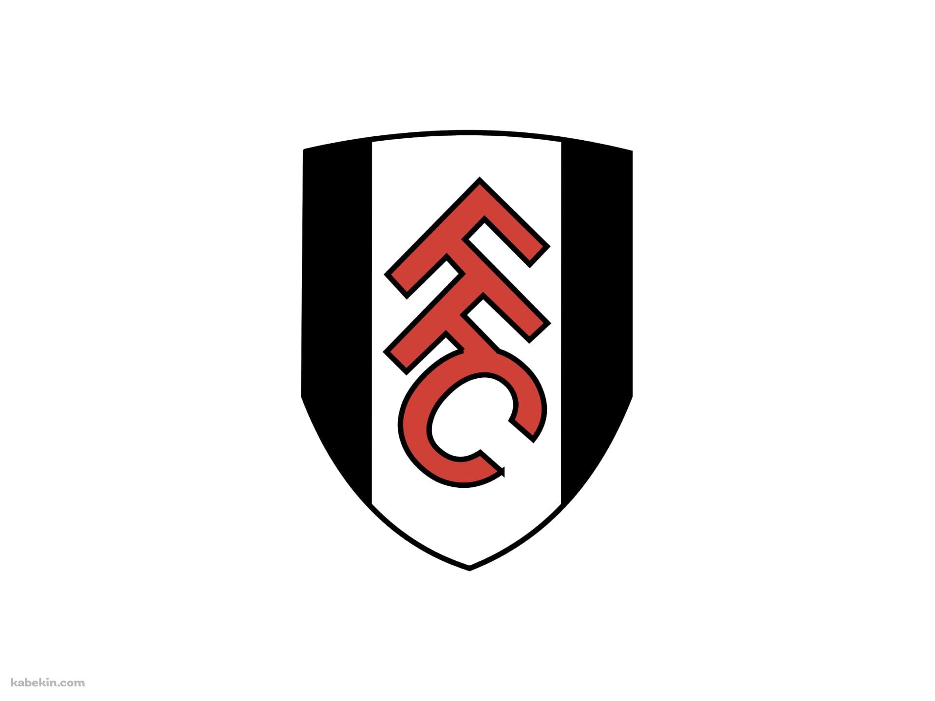 フラムFC ロゴ エンブレムの壁紙(1920px x 1440px) 高画質 PC・デスクトップ用