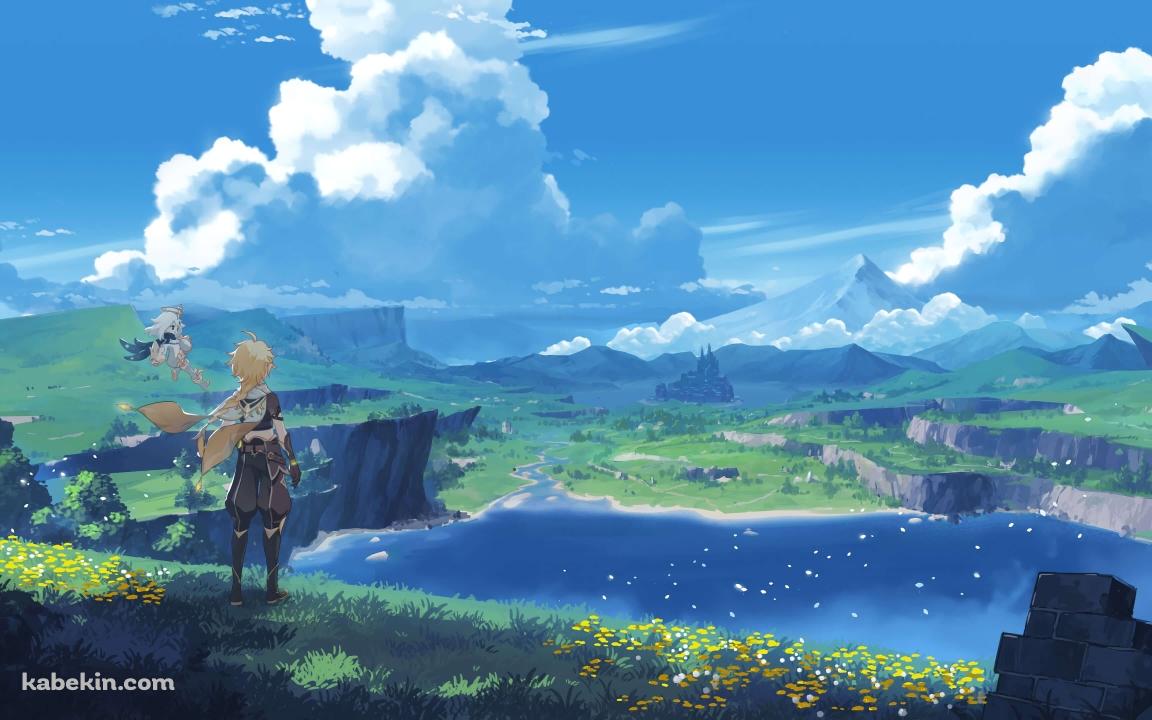 原神 オープンワールドアクションRPGの壁紙(1152px x 720px) 高画質 PC・デスクトップ用