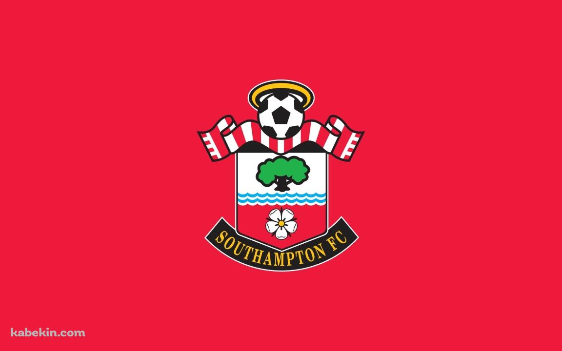 サウサンプトンFC ロゴ エンブレムの壁紙(1152px x 720px) 高画質 PC・デスクトップ用