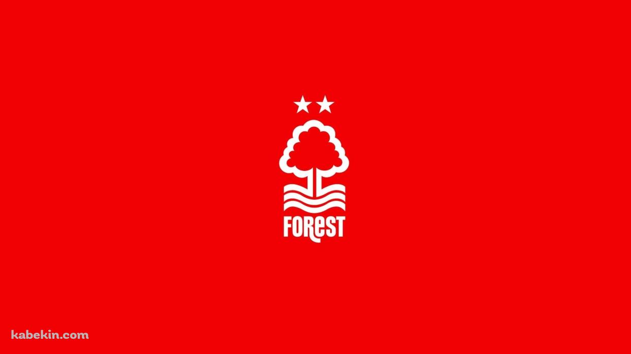 ノッティンガムフォレスト ロゴ エンブレムの壁紙(1242px x 698px) 高画質 PC・デスクトップ用