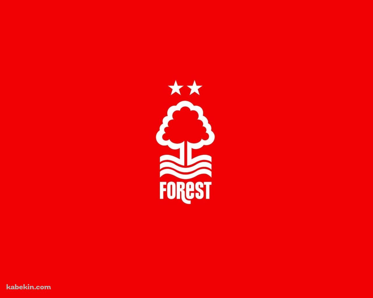 ノッティンガムフォレスト ロゴ エンブレムの壁紙(1280px x 1024px) 高画質 PC・デスクトップ用