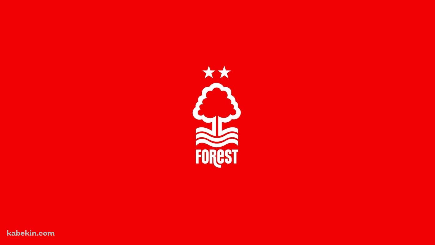 ノッティンガムフォレスト ロゴ エンブレムの壁紙(1391px x 783px) 高画質 PC・デスクトップ用