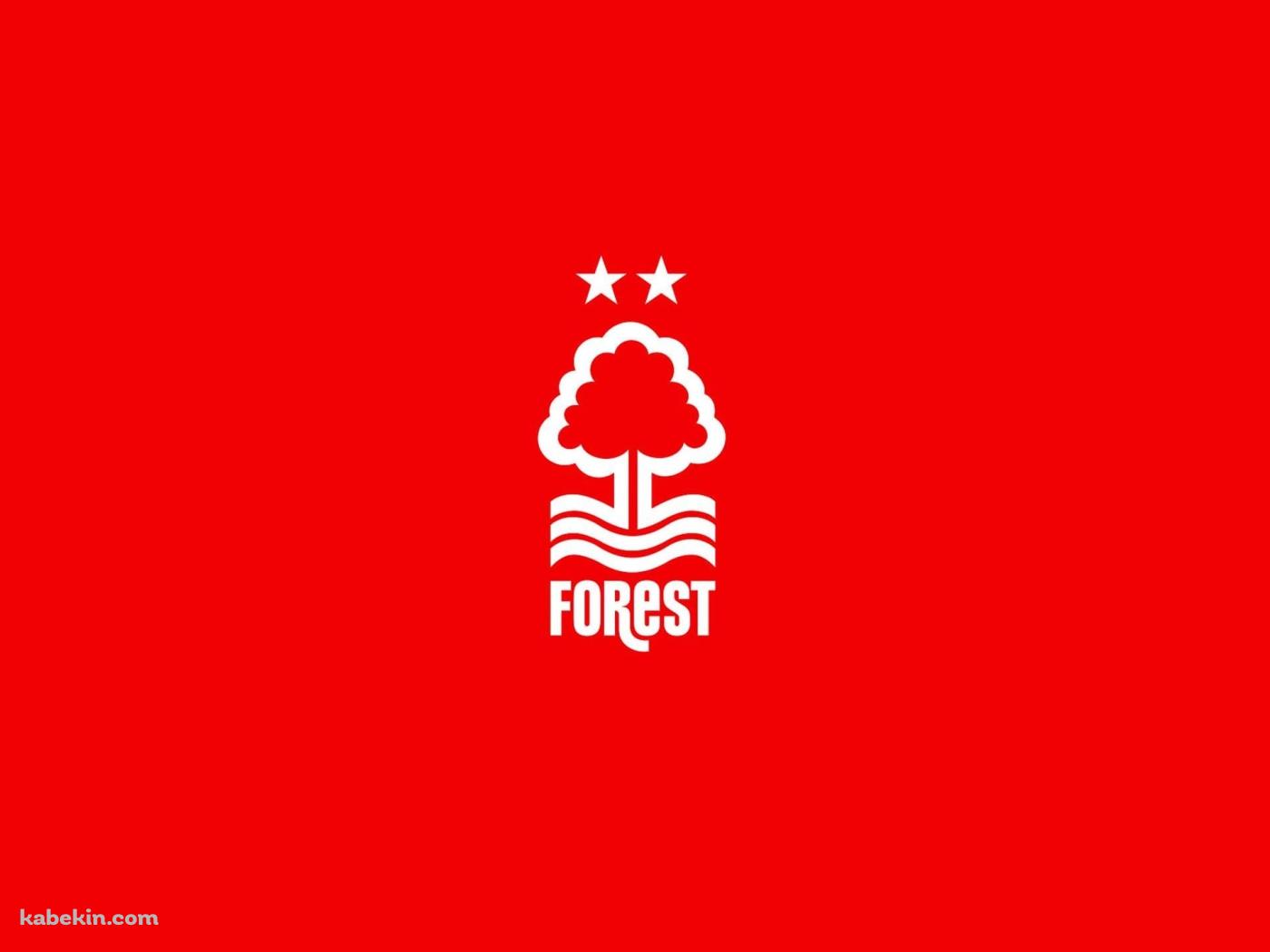 ノッティンガムフォレスト ロゴ エンブレムの壁紙(1400px x 1050px) 高画質 PC・デスクトップ用