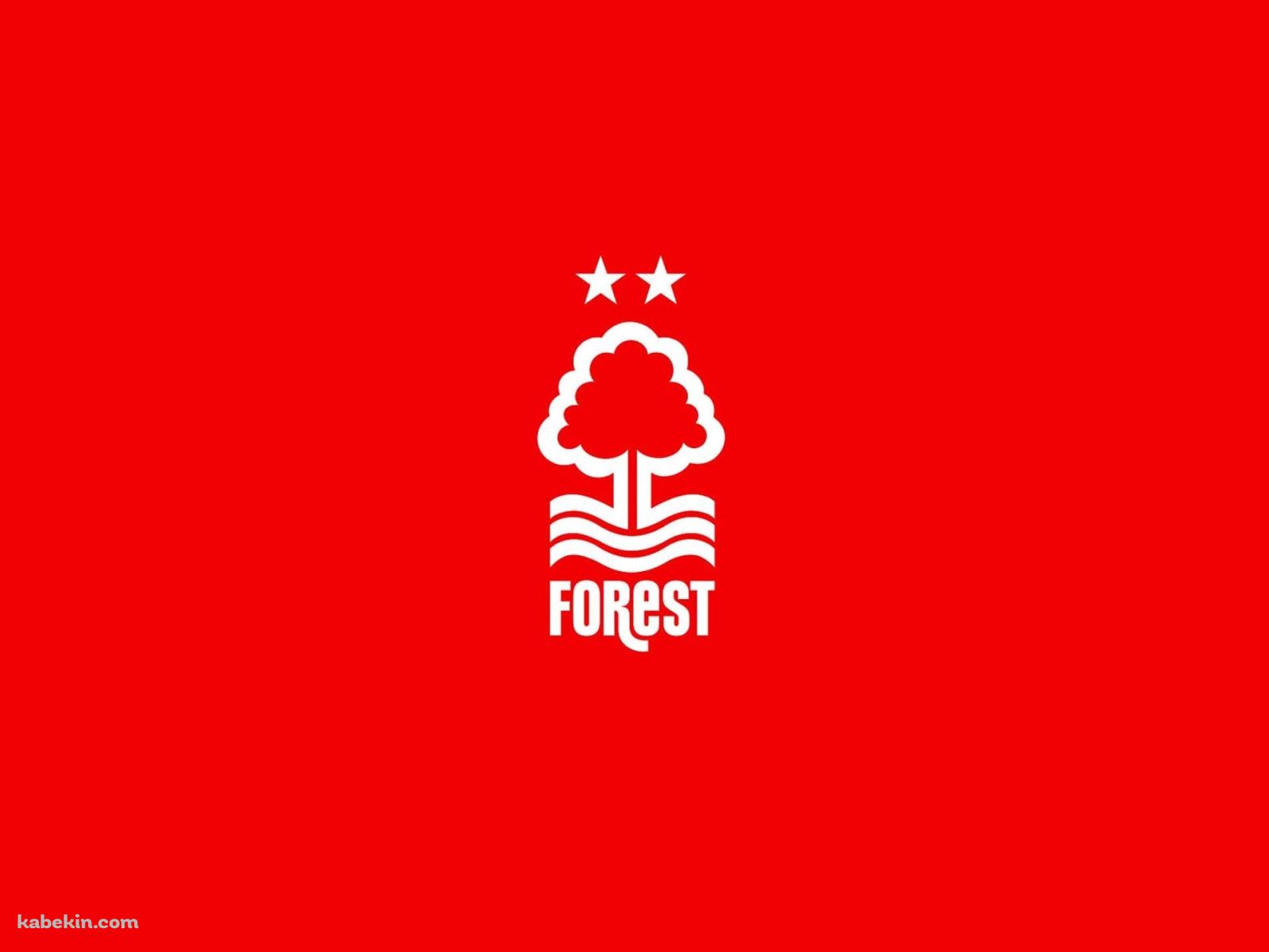ノッティンガムフォレスト ロゴ エンブレムの壁紙(1600px x 1200px) 高画質 PC・デスクトップ用