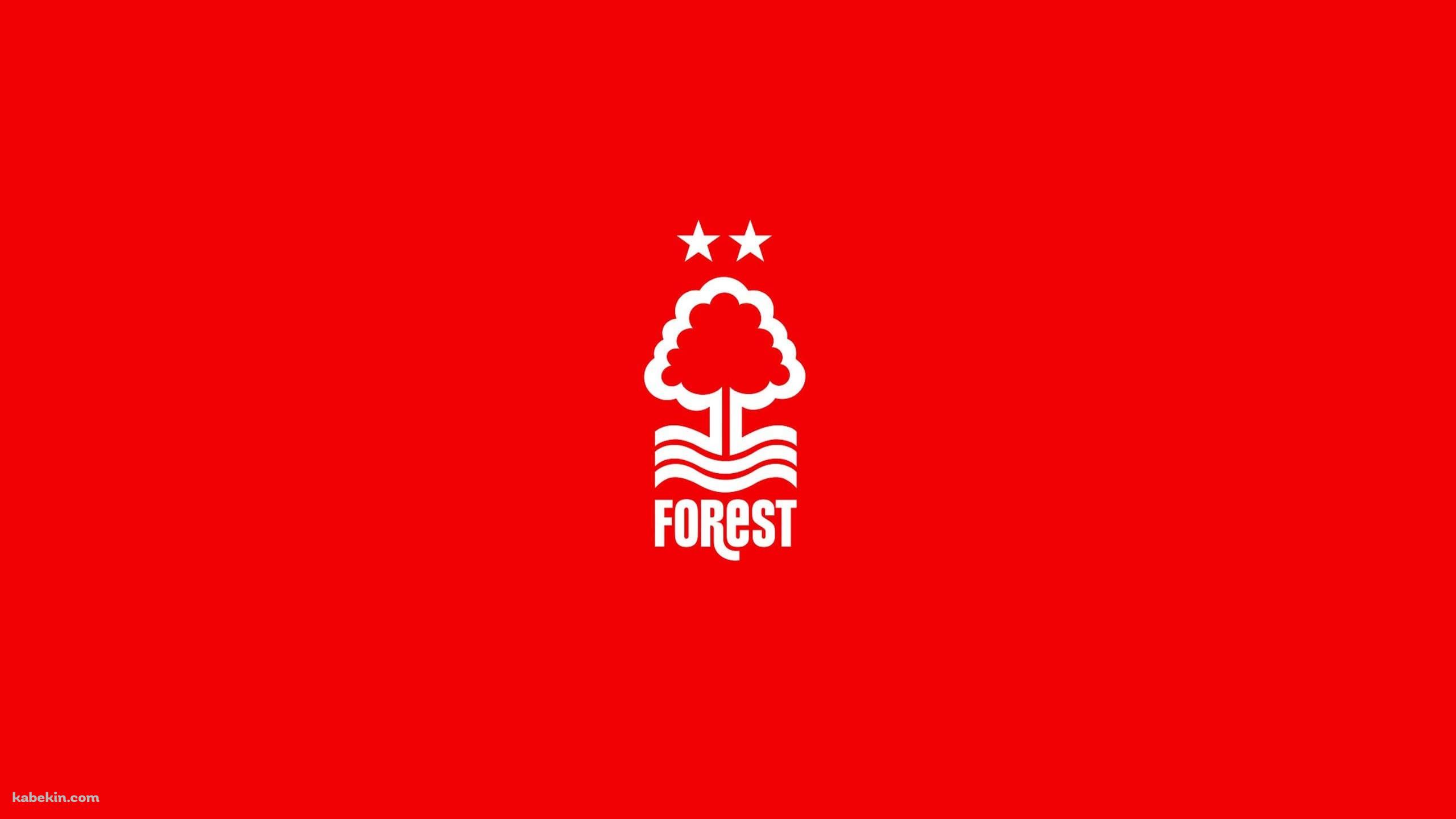 ノッティンガムフォレスト ロゴ エンブレムの壁紙(2560px x 1440px) 高画質 PC・デスクトップ用