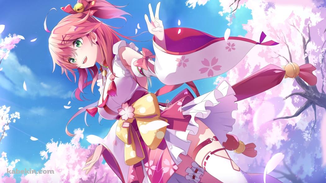 かわいいさくらみこ / バーチャルYouTuber / ホロライブの壁紙(1051px x 591px) 高画質 PC・デスクトップ用