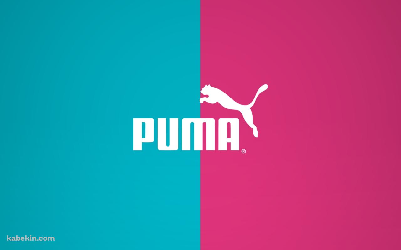 PUMA プーマ ピンク 水色の壁紙(1280px x 800px) 高画質 PC・デスクトップ用