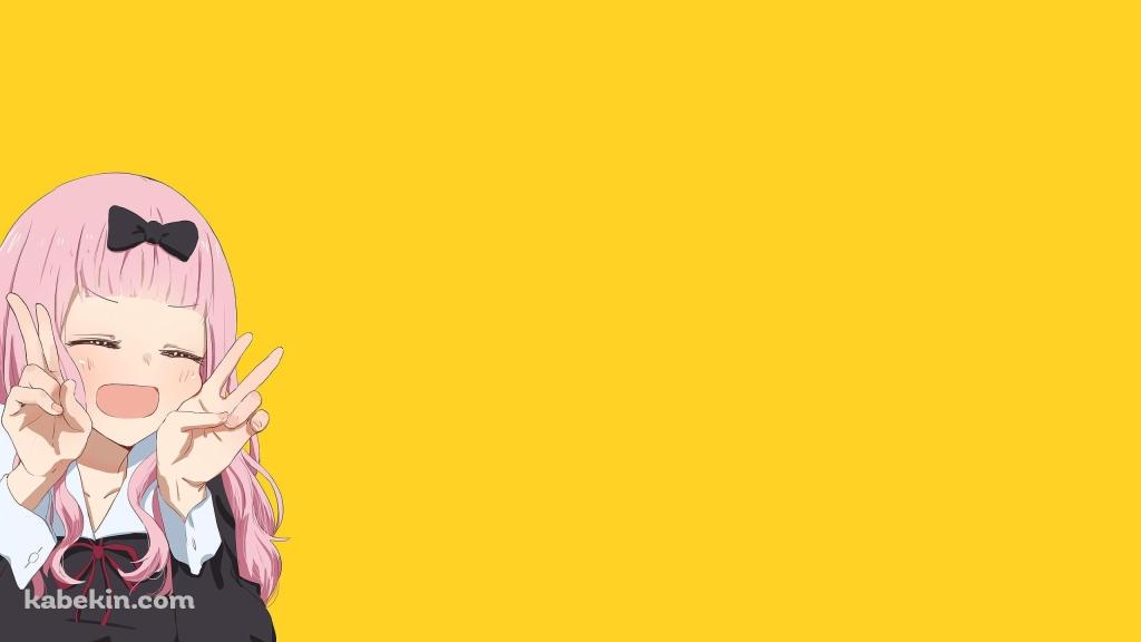 かわいい藤原千花 / かぐや様は告らせたい～天才たちの恋愛頭脳戦～の壁紙(1024px x 576px) 高画質 PC・デスクトップ用