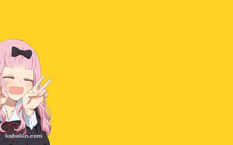 かわいい藤原千花 / かぐや様は告らせたい～天才たちの恋愛頭脳戦～の壁紙(960px x 600px) 高画質 PC・デスクトップ用