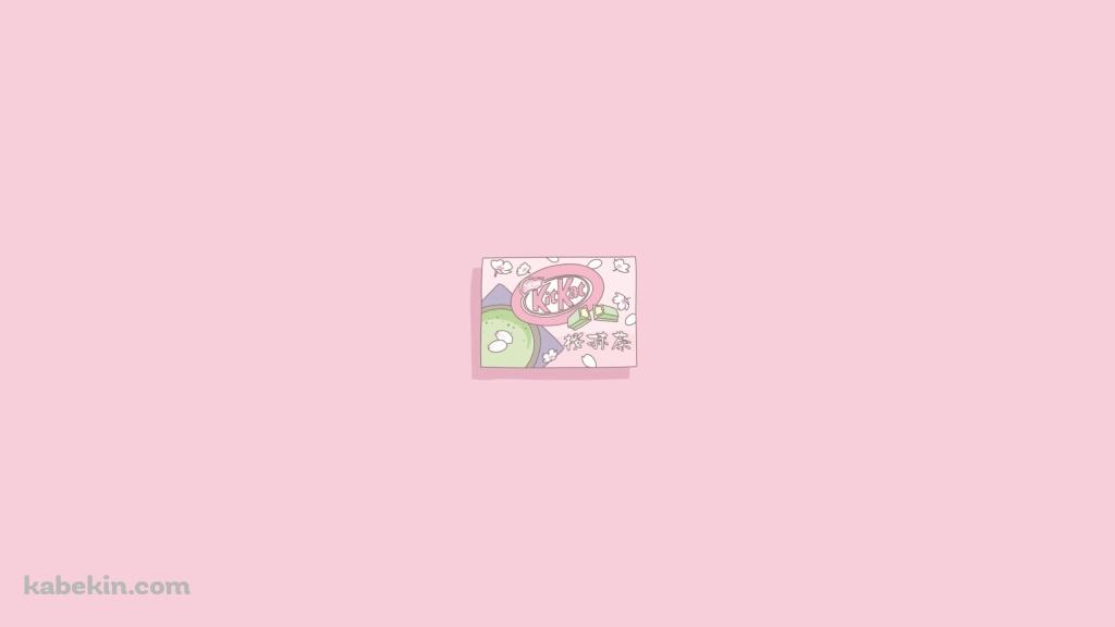 KITKAT キットカット 桜抹茶味の壁紙(1024px x 576px) 高画質 PC・デスクトップ用