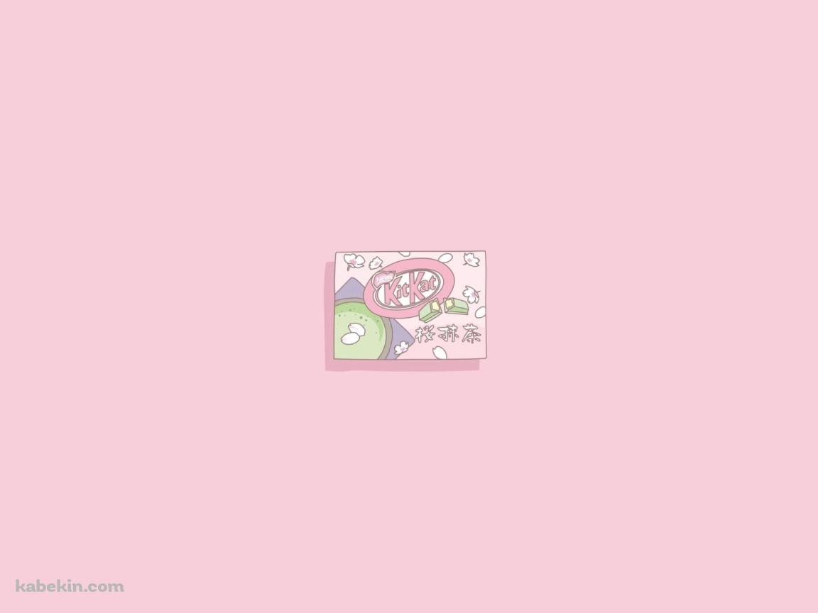 KITKAT キットカット 桜抹茶味の壁紙(1152px x 864px) 高画質 PC・デスクトップ用