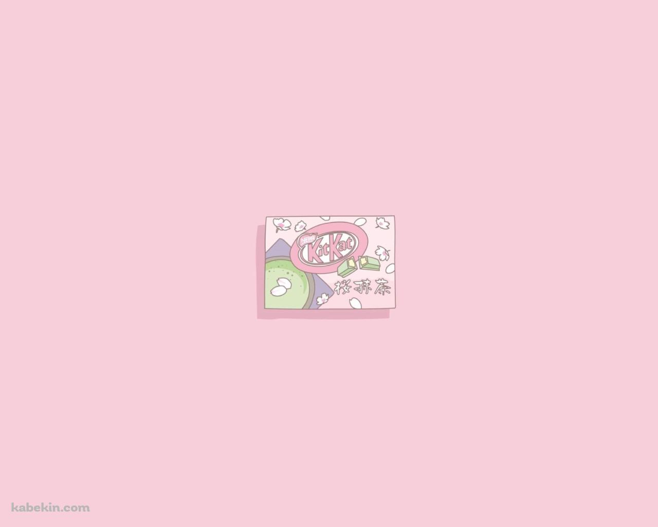 KITKAT キットカット 桜抹茶味の壁紙(1280px x 1024px) 高画質 PC・デスクトップ用