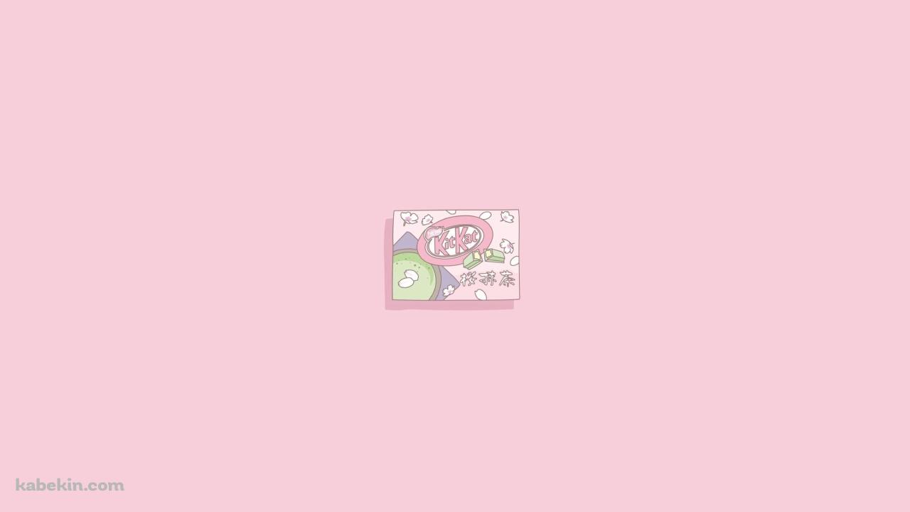 KITKAT キットカット 桜抹茶味の壁紙(1280px x 720px) 高画質 PC・デスクトップ用