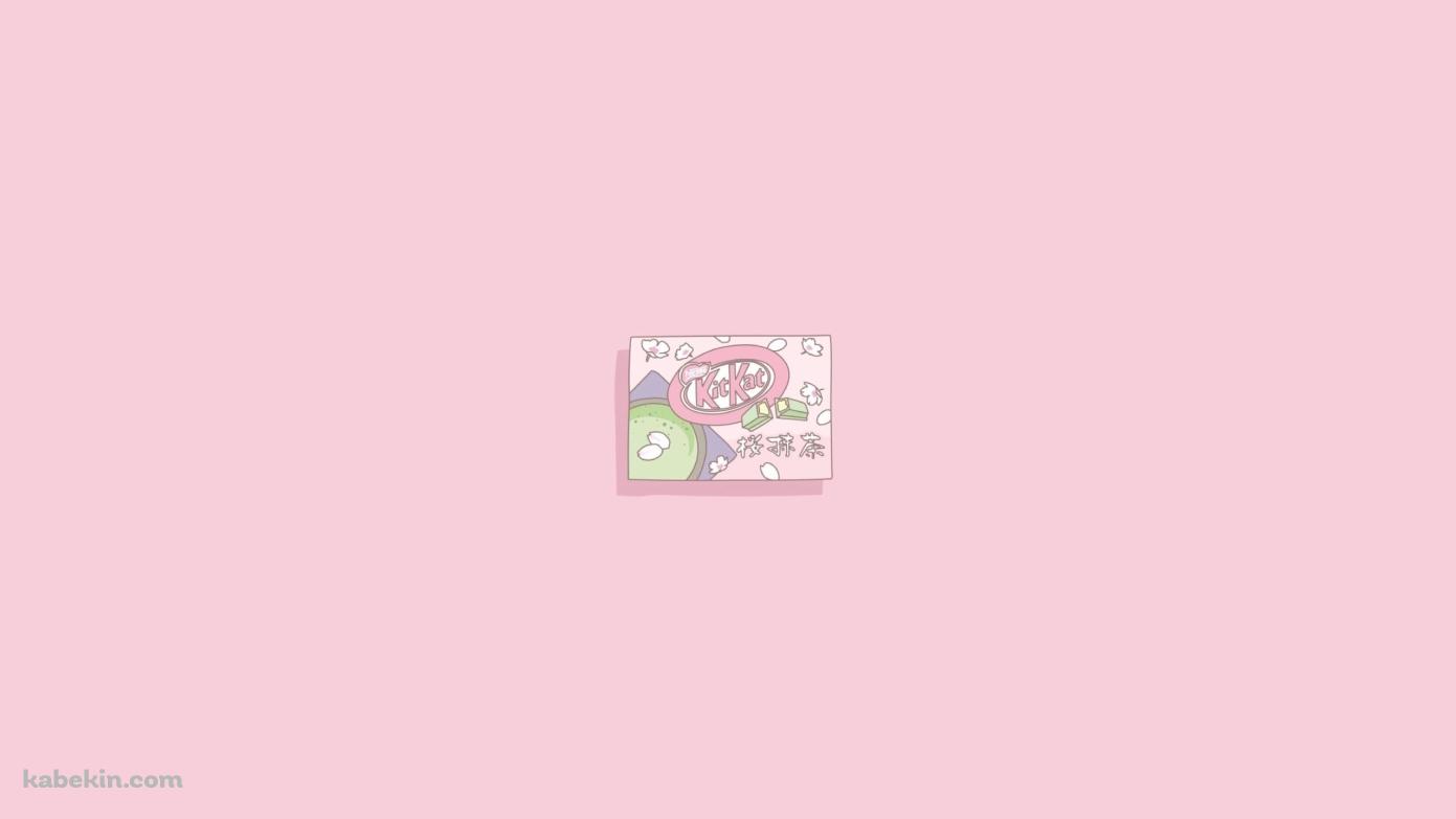 KITKAT キットカット 桜抹茶味の壁紙(1391px x 783px) 高画質 PC・デスクトップ用
