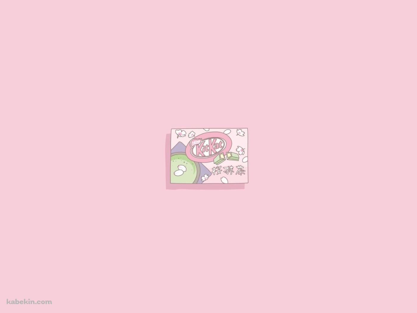 KITKAT キットカット 桜抹茶味の壁紙(1400px x 1050px) 高画質 PC・デスクトップ用