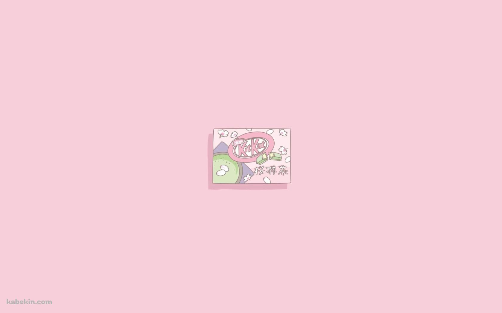 KITKAT キットカット 桜抹茶味の壁紙(1680px x 1050px) 高画質 PC・デスクトップ用