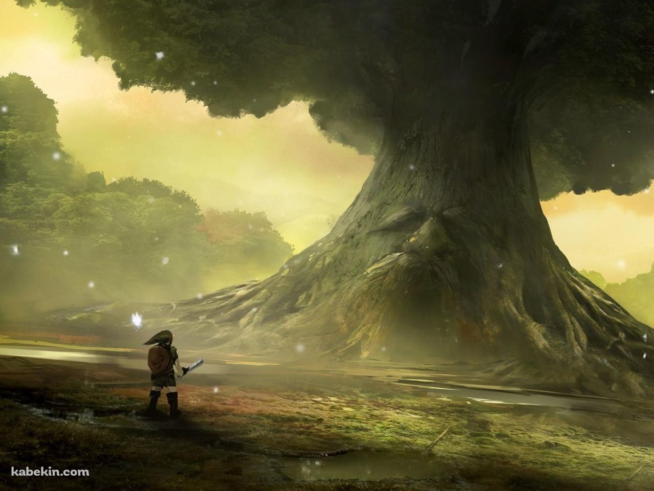 ゼルダの伝説 時のオカリナ デクの樹の壁紙(1280px x 960px) 高画質 PC・デスクトップ用