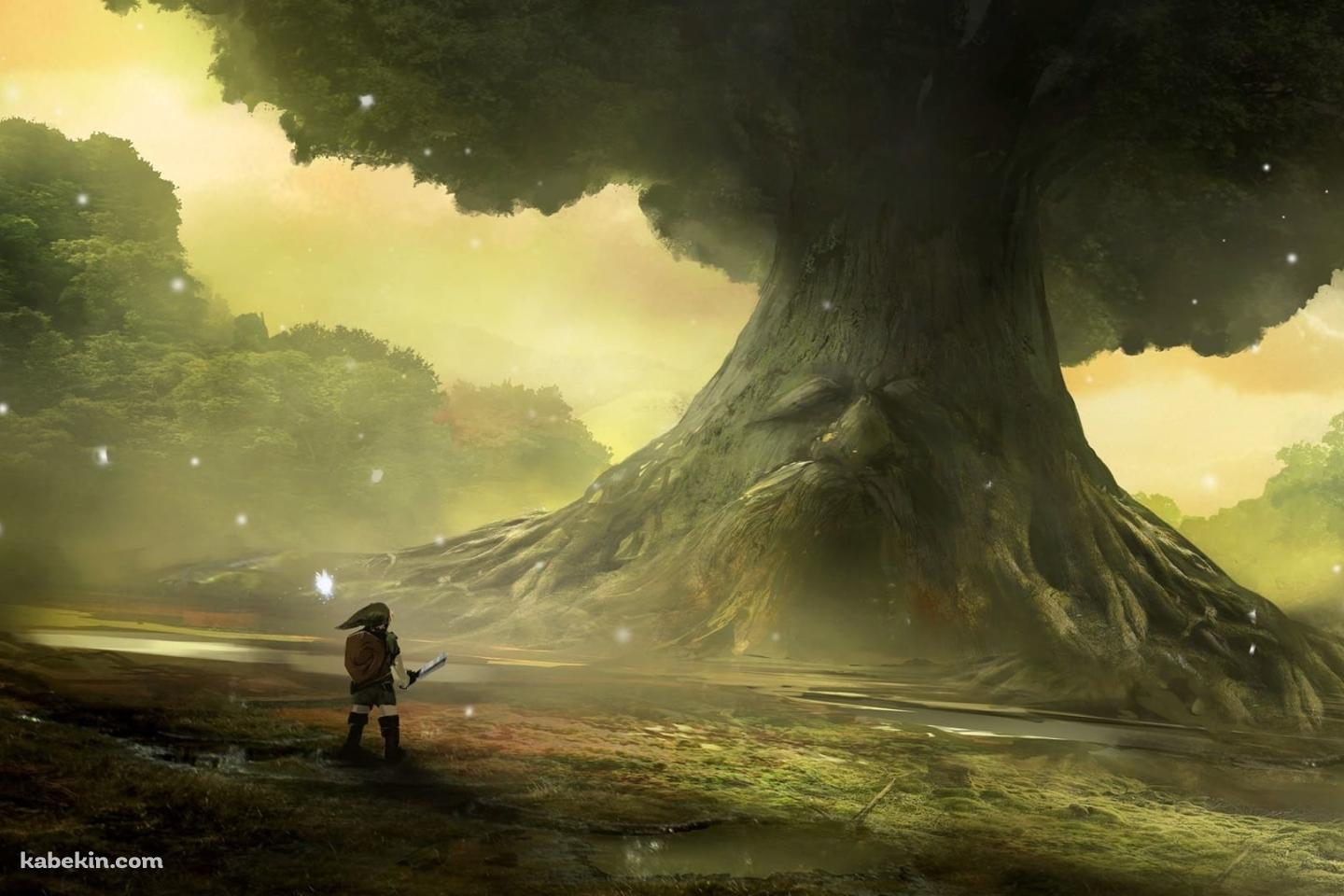 ゼルダの伝説 時のオカリナ デクの樹の壁紙(1440px x 960px) 高画質 PC・デスクトップ用