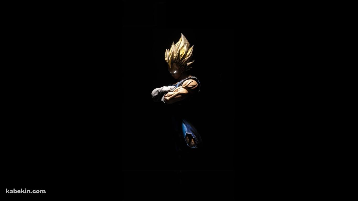 ドラゴンボール かっこいいベジータの壁紙(1366px x 768px) 高画質 PC・デスクトップ用