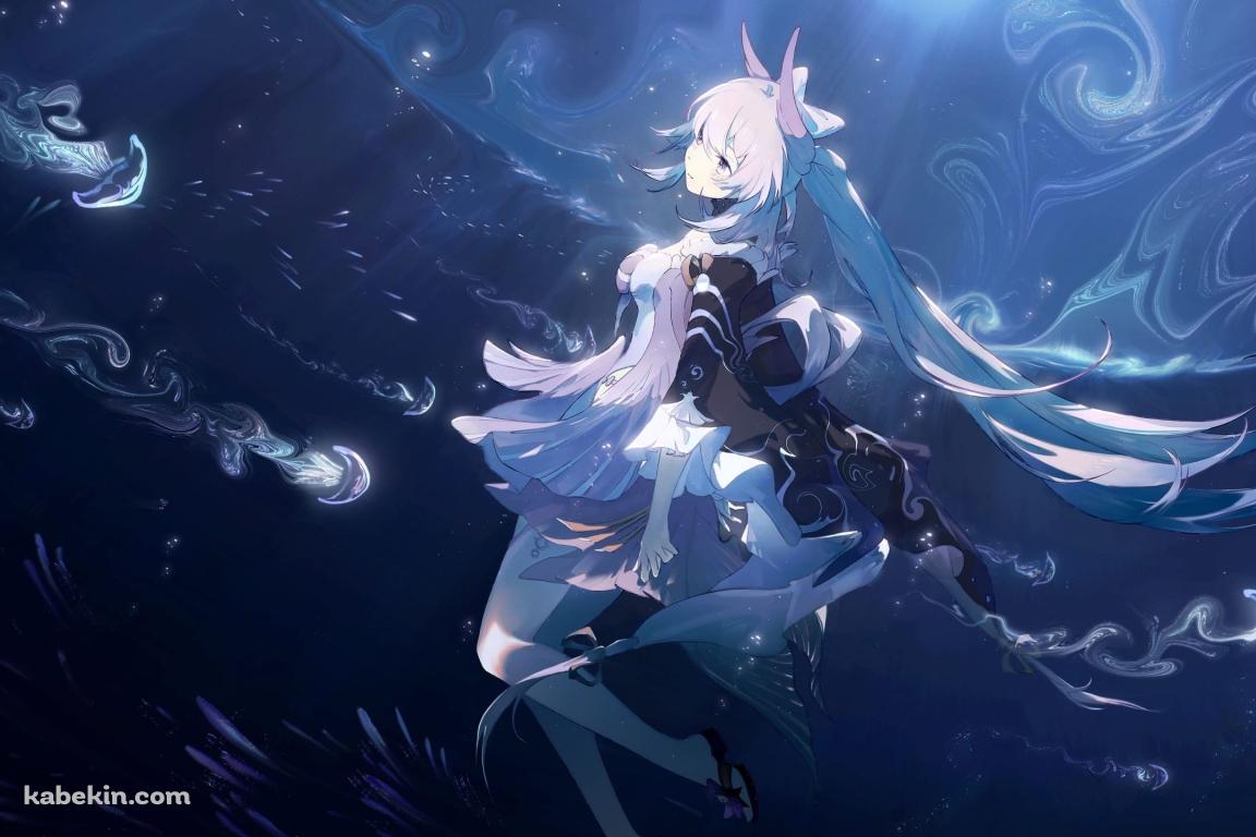 原神 珊瑚宮心海(さんごのみやここみ)の壁紙(1152px x 768px) 高画質 PC・デスクトップ用