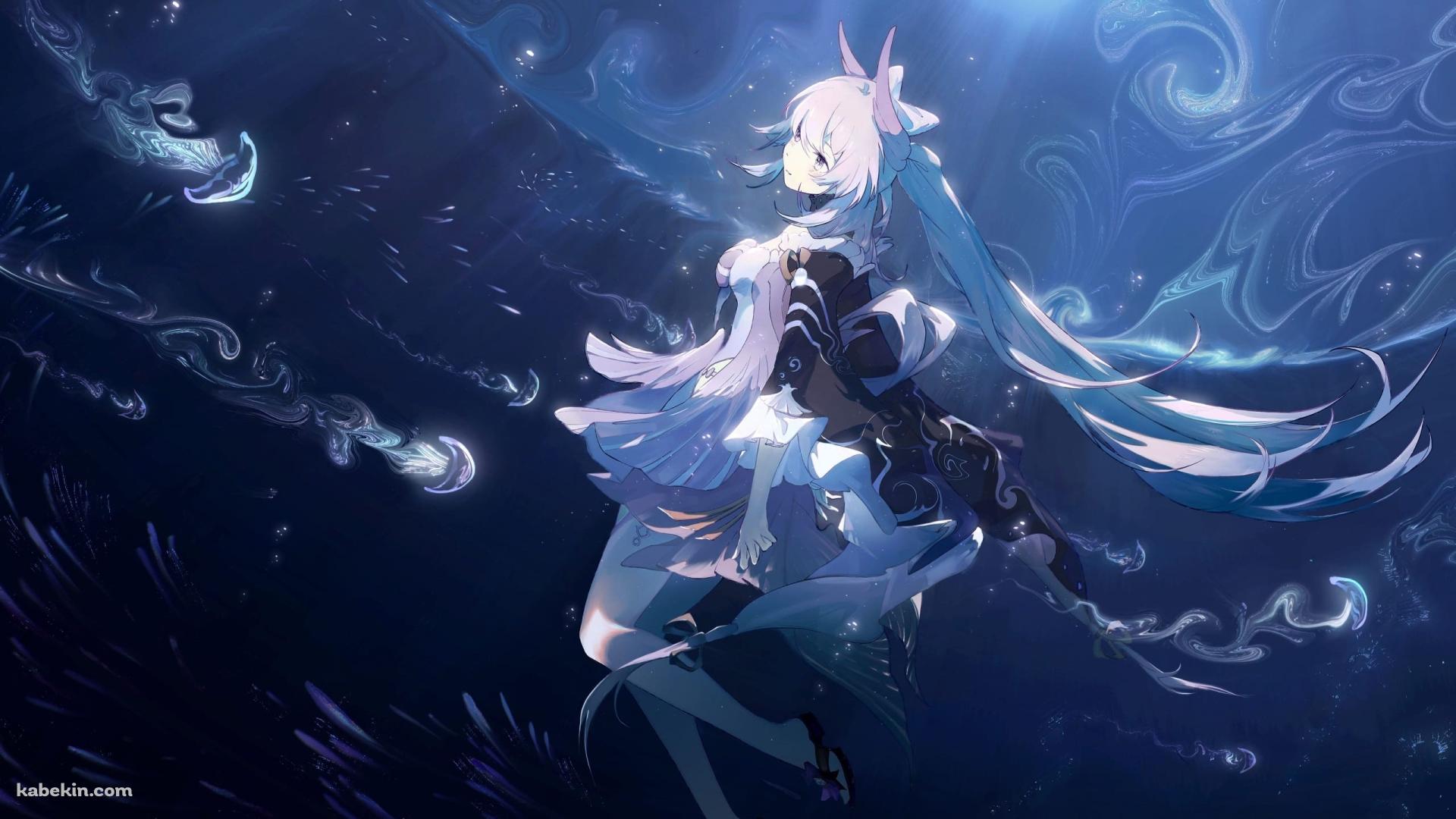 原神 珊瑚宮心海(さんごのみやここみ)の壁紙(1920px x 1080px) 高画質 PC・デスクトップ用